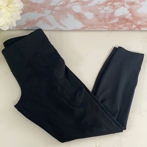 Athleta Contender Laser Cut 7/8 Tights small